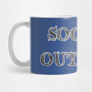 Social Outcast Reject Misfit Grunge Distressed Print Mug